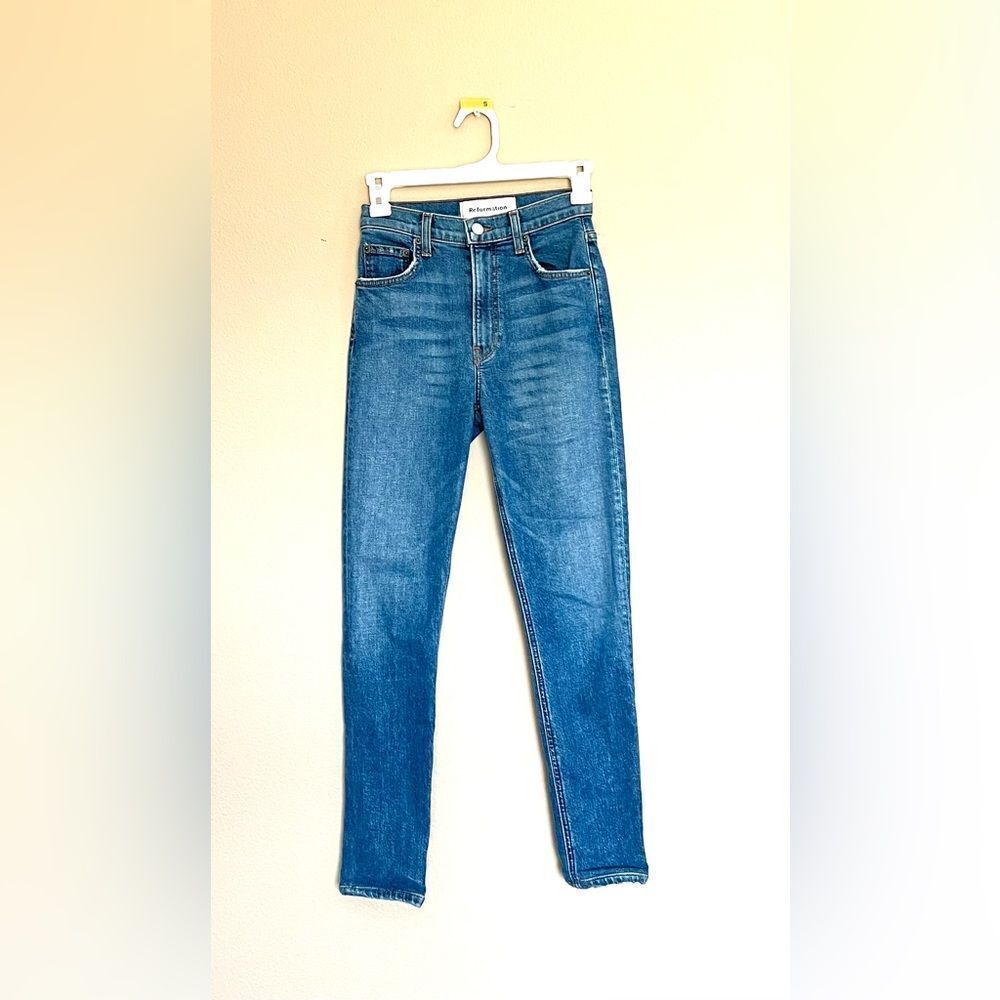 Reformation High Rise Skinny Jeans